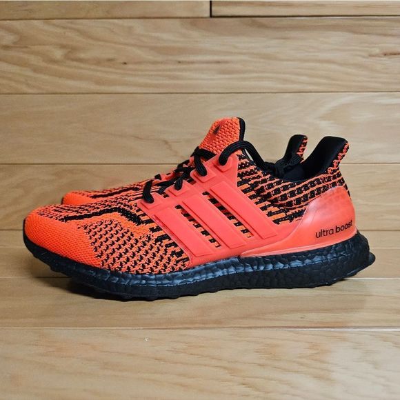 Adidas Ultraboost 5.0 DNA Shoe Sneaker Solar Red Core Black G54961 - Picture 6 of 12